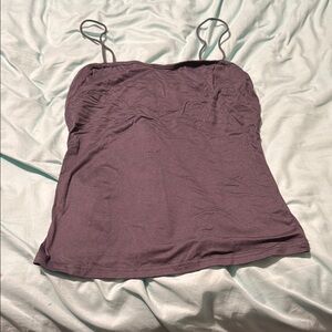 Women's Purple Spaghetti Strap Top